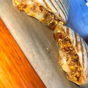 Sausage Egg &amp; Cheese Burrito