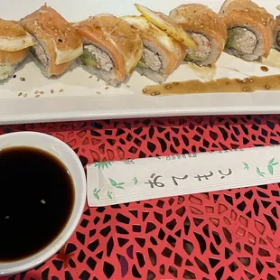 Vegan Salmon Roll