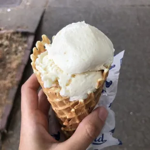 Salted caramel Ice cream