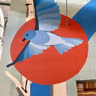 Mural by local artist