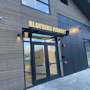 Entrance on 3rd street