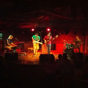 A band playing on a Thursday nightnight at Bluebird