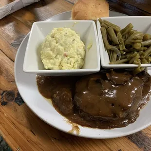 Salisbury steak.