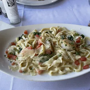 Scallop Fettuccine