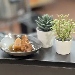 Tuna with radish