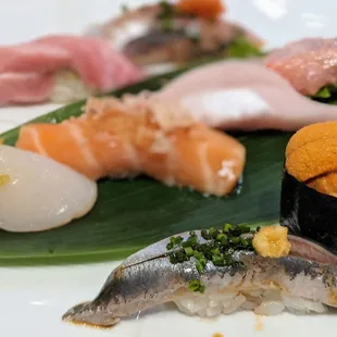 Sushi portion of my omakase