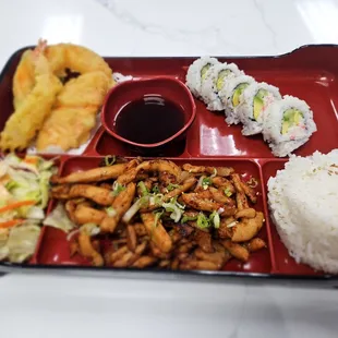 Spicy chicken combo box