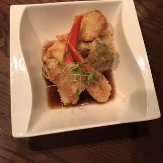 Scallop & Lobster Claw Tempura