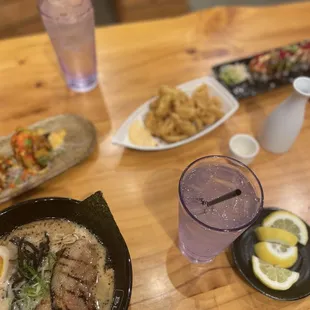 sushi and sashimi, food