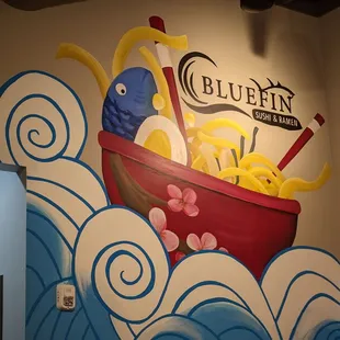 Mural on a wall