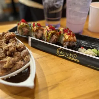 Crispy Rice Plate - Chicken Karaage (original or cajun)