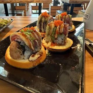 620 Roll (served on fire)