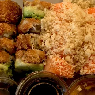 Oyster Bay &amp; Super Crunch Sushi Roll