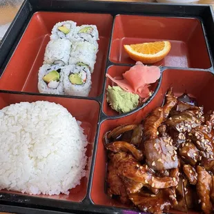 Chicken Teriyaki Bento Box