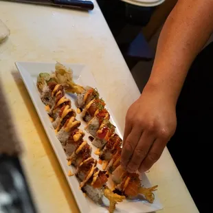 sushi and sashimi, sushi, food, sashimi