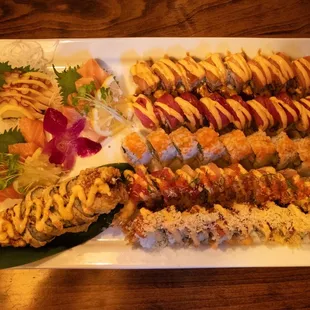 sashimi, sushi and sashimi, food, sushi