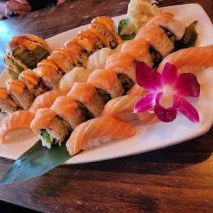 9/2/2023 - I Love Salmon, Scallop, Monkey Brain and Orange Blossom