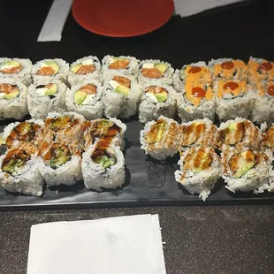 sashimi, sushi and sashimi, food, sushi