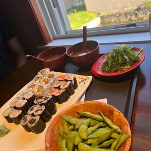 Sushi dinner overlooking Georgetown canal!