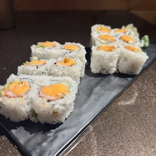 sushi and sashimi, food