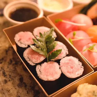 Hamachi Hosomaki @BluefinTuna&amp;Sushi (Portland) get this!