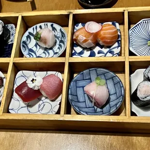 Pretty, and the very good tempura isn't pictured.