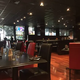 Bar area nice if you want to catch a game.