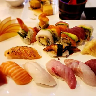 Ordered Sashimi combo but got Sushi combo, still good , but couldn't finish it cos I ordered another roll with this order.