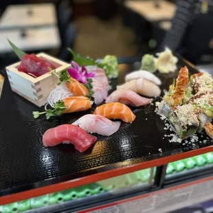 sashimi, sushi and sashimi, food, sushi