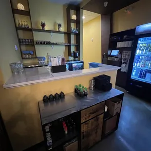 interior, sushi and sashimi