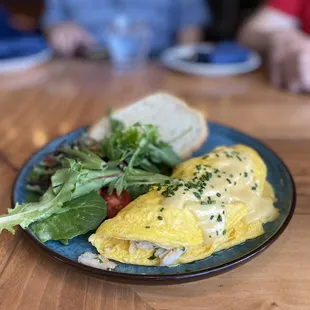 Seafood Omelet