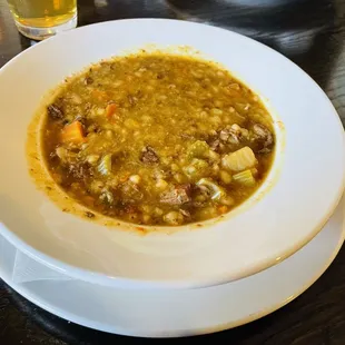Soup of the Day - Barley and Beef