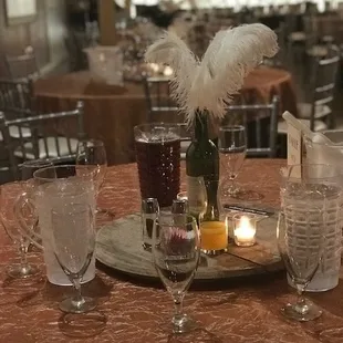 Just one of many different table settings.