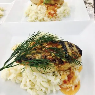 Amazing chicken entree from Bluegrass Catering in Lexington, KY.