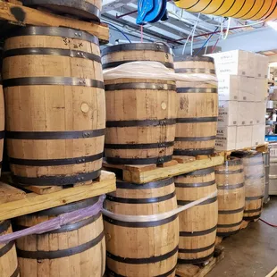 Barrel Storage at Bluegrass Distillers