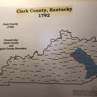 Clark County in 1792