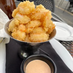 Popcorn shrimp