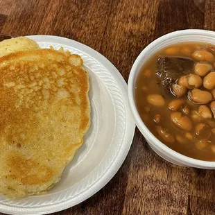 soup beans and corn bread