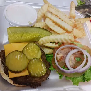 Our signature Bluegrass Burger