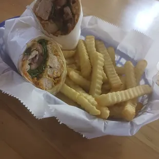try our wraps!