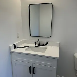 Kids Bathroom, remnant from the kitchen.