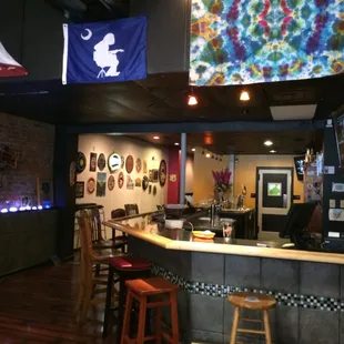 Their bar, not a bad selection of craft beers.