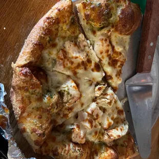 Chicken Pesto Pizza