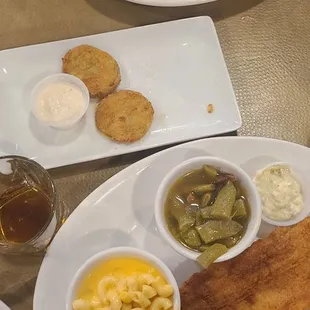 Both the Kentucky Hot Brown and Catfish Dinner are absolutely scrumptious!