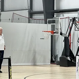 I can dunk from that basketball goal  lol!