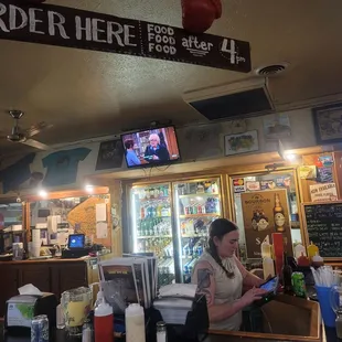 Great kitchen at a great dive bar