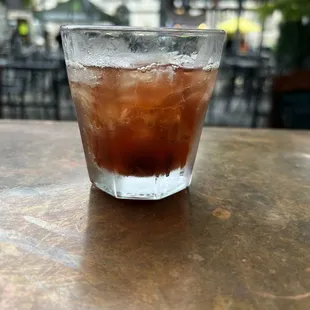 An "old fashioned"