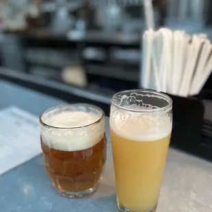 Lost weekend IPA and Helles lager