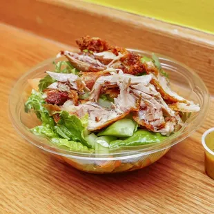 chicken salads served with House dressing Hummm!!!