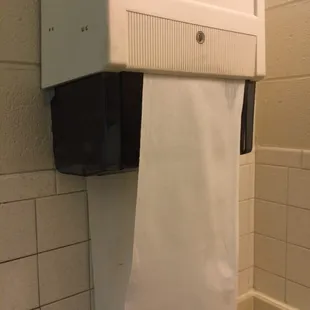 Just a little old school for the bathrooms ....